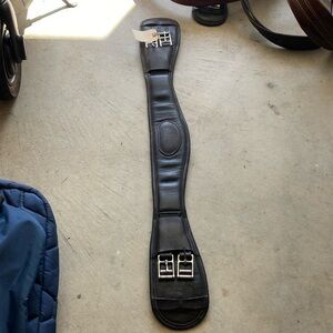 Albion Black Equestrian Leather Strap